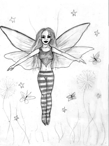 Cheeky little faery by linzi fay